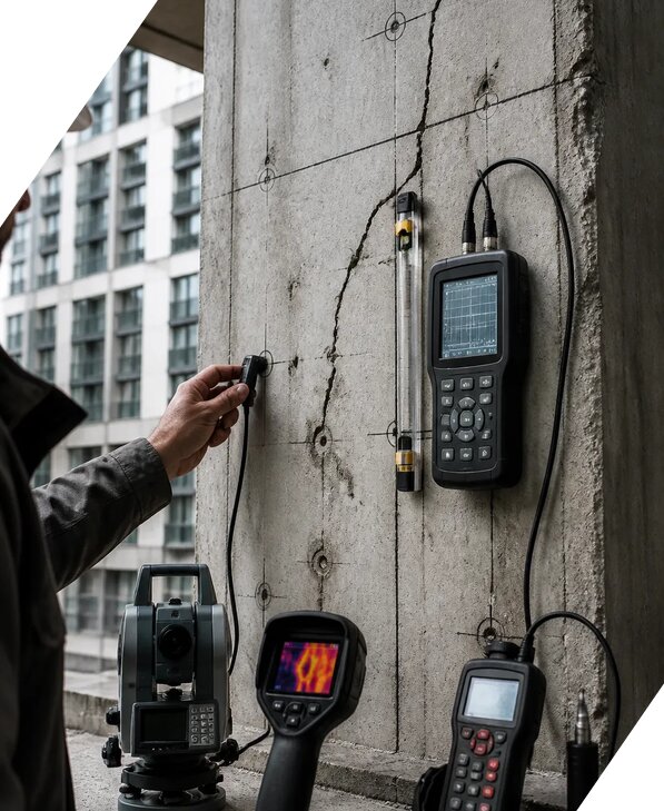 Инструментальное обследование зданий в Кронштадте от 15651 р. | ЭкспертизаРоссия